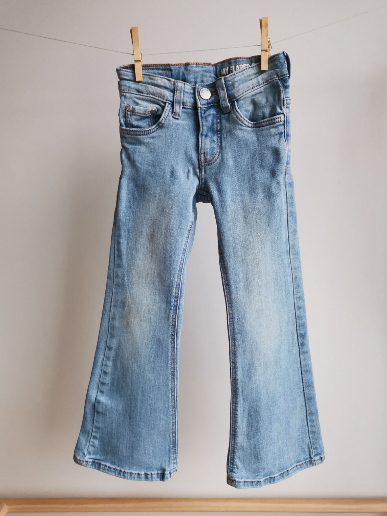 Schlag-Jeans - Größe 110