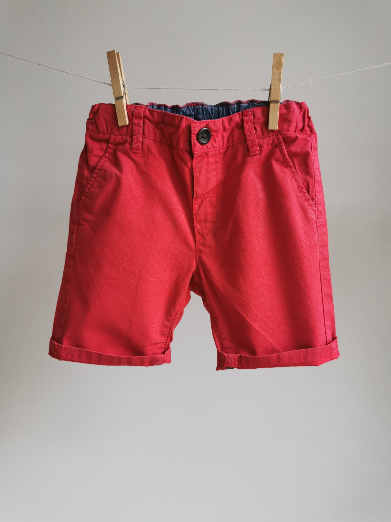 Chino-Shorts aus Bio-Baumwolle - Größe 68