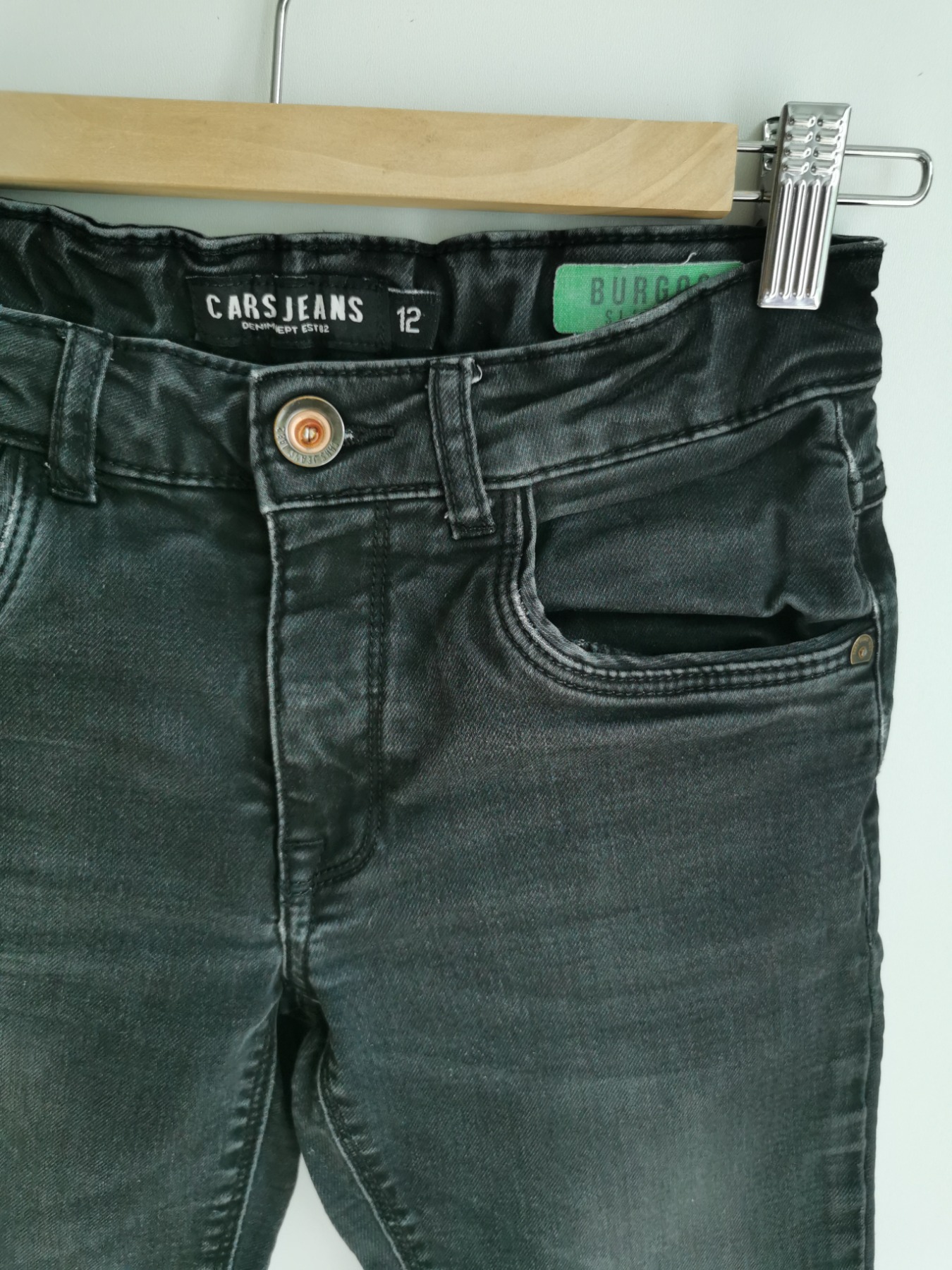 Schmale Jeans im Used-Look - Größe 152 2