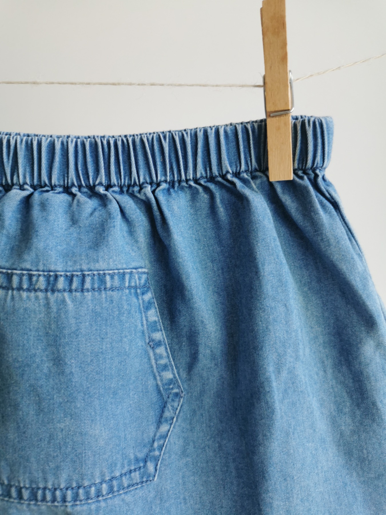 Leichte Jeans-Shorts - Größe 74 2