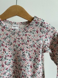 Jersey-Kleid mit Blumen - Größe 68 2