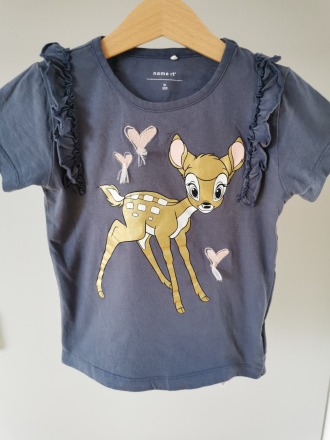 T-Shirt mit Bambiprint - Größe 110 - NAME IT