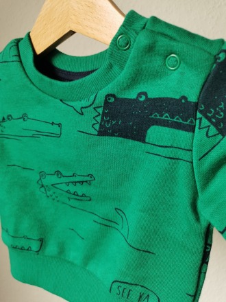 Pullover mit Krokodilprint - Größe 62 - PRIMARK