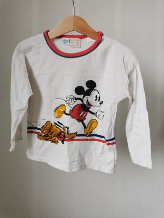 Langarmshirt Mickey Mouse - Größe 98 - ZARA