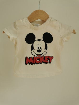 T-Shirt Mickey Mouse - Größe 50/56 - H&amp;M