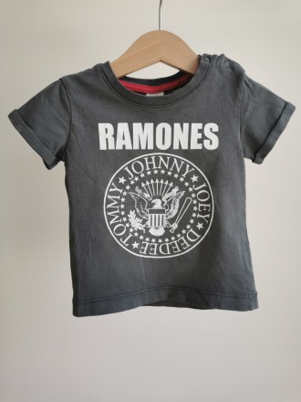 T-Shirt Ramones - Größe 74 - H&amp;M