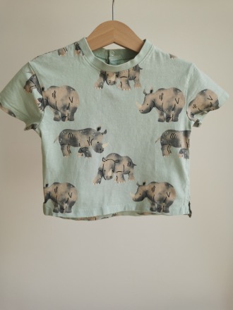 T-Shirt Nashorn - Größe 80 - HEMA
