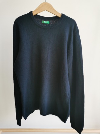Strick-Pullover aus 100 % Wolle - Größe 152 - UNITED COLORS OF BENETTON