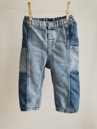 Jeans mit weitem Schnitt - Größe 86 - H&amp;M