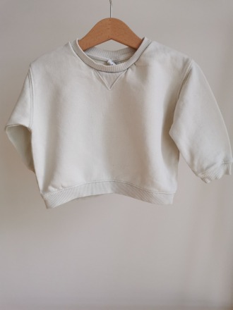 Oversize-Sweatshirt - Größe 80 - ZARA