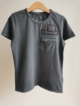 NEU T-Shirt mit Brusttasche - Größe 122/128 - NAME IT