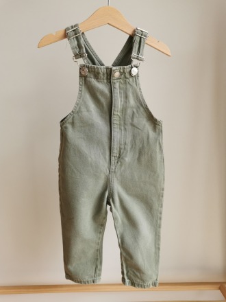 Jeans-Latzhose - Größe 80 - ZARA