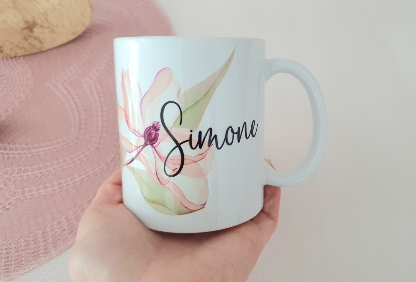 Personalisierte Tasse | Kaffeetasse mit Name und Spruch