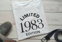 Herren T-Shirt Limited Edition Geburtsjahr