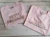 Personalisiertes Kinder T-Shirt | T-Shirt Beste Freunde 2
