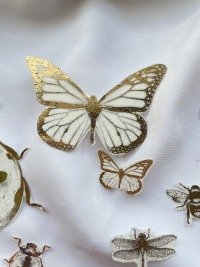 5x Resin Zubehör sticker Biene Schmetterling Künstlerbedarf 6