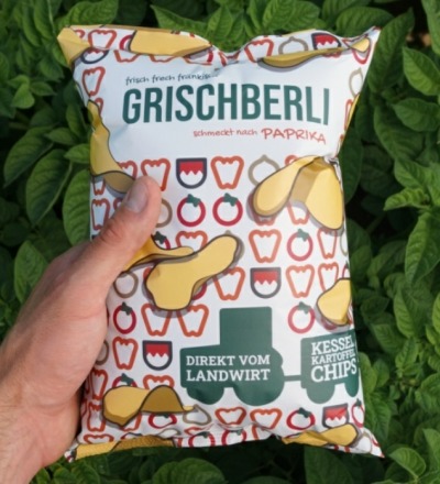 Grischberli Chips Paprika 120g