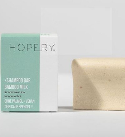 HOPERY Haarpflege Shampoo - für normales Haar - Bambus Milch