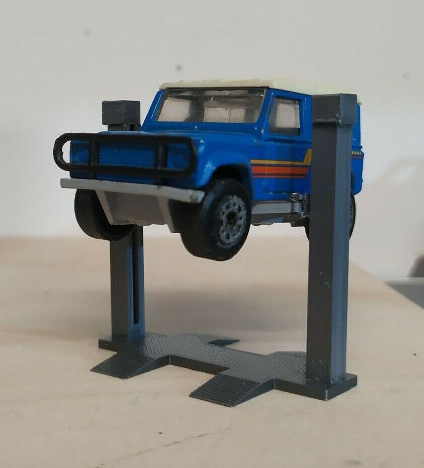 Hebebühne passend Für zB. Matchbox 1:64 1:62 Diorama Modellbau 8