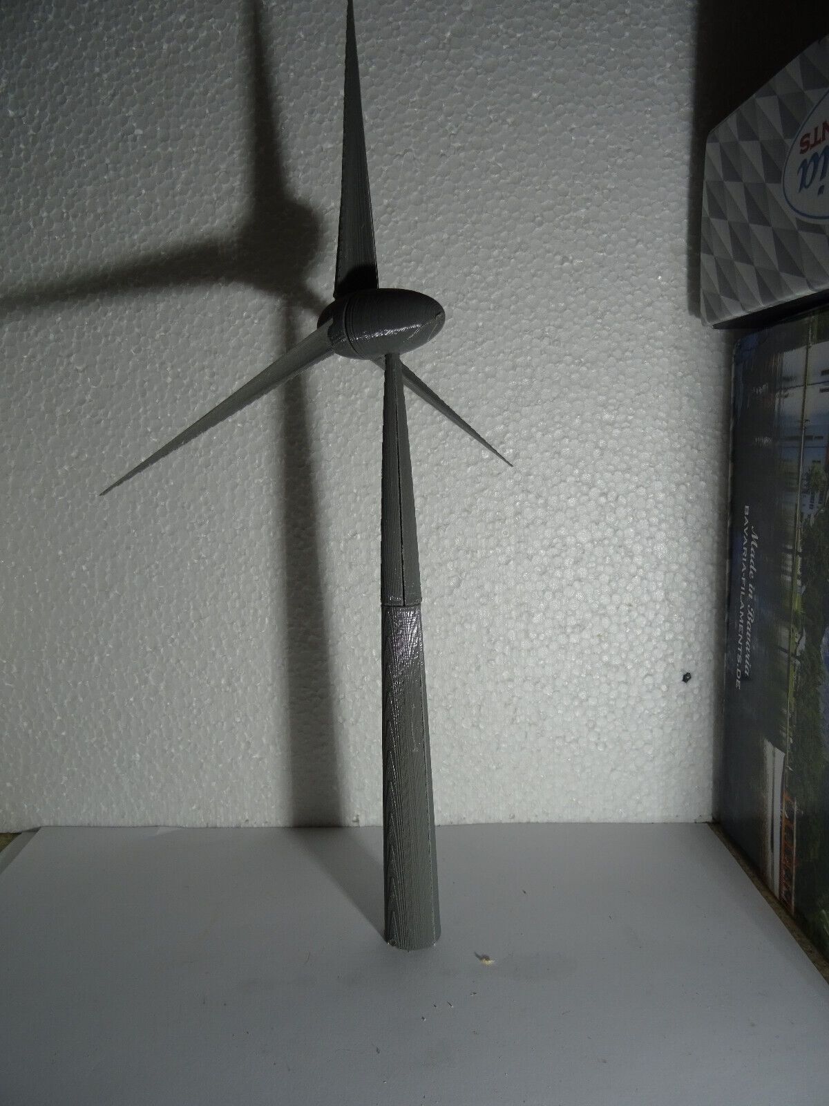 Windrad Windgenerator Diorama Modellbau Modelleisenbahn H0 Maßstab 1:87 Bausatz 3