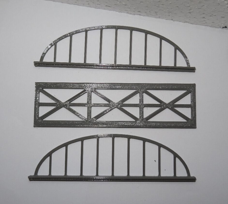 Bogenbrücke Spur Z 1:220 Bausatz Brücke Zweigleisig 3