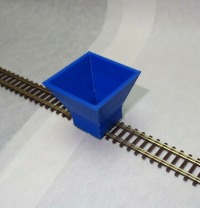 Spur N Schotterhilfe Modellbau 1:160 Modelleisenbahn Trichterförmig 4