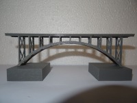 Brücke Talbrücke Bogenbrücke Spur Z 1:220 Bausatz Eingleisig Modelleisenbahn 2