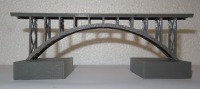 Brücke Talbrücke Bogenbrücke Spur Z 1:220 Bausatz Eingleisig Modelleisenbahn 4