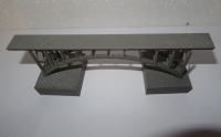 Brücke Talbrücke Bogenbrücke Spur Z 1:220 Bausatz Eingleisig Modelleisenbahn 6