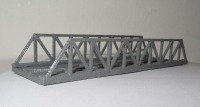 Kastenbrücke Spur Z 1:220 Bausatz Brücke Zweigleisig 6