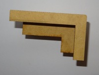 Modellbau Diorama Werkstatt Bar Empfangstresen Maßstab 1:18 Lasercut MDF 6