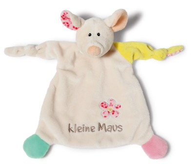 Kuscheltuch - Für Babys zum schlafen - Schmusetuch Maus kleine Maus - Schmusetuch Maus kleine Maus