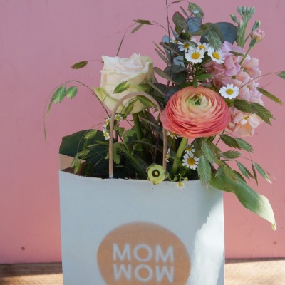 WOW- MOM - Flowers in the Bag