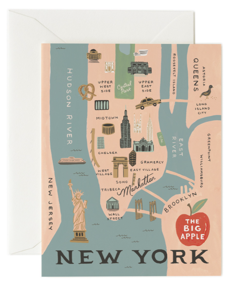 new york visit card
