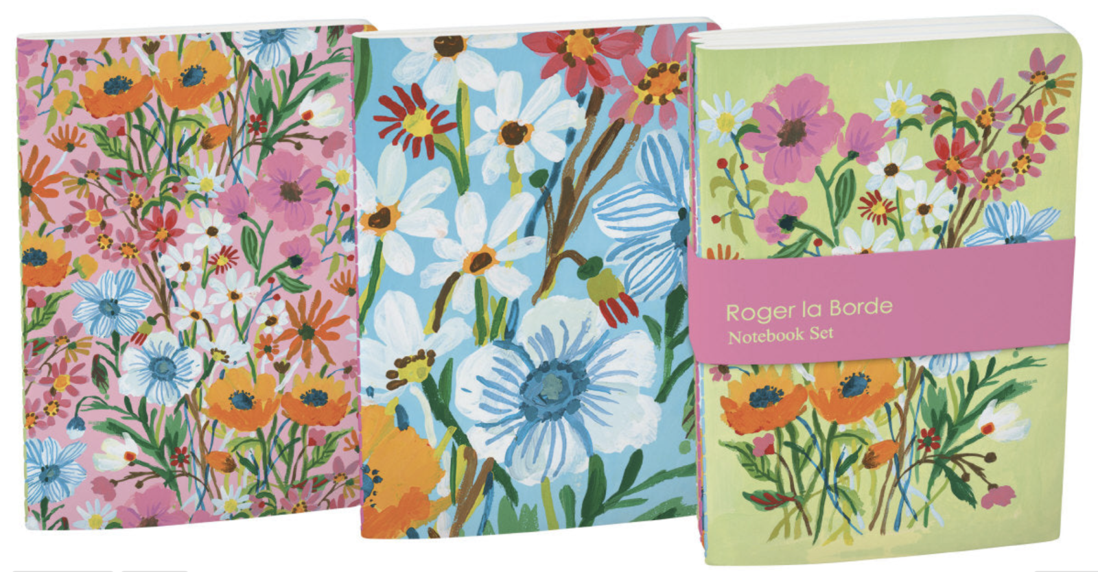 Flower Field A6 Exercise Books Set