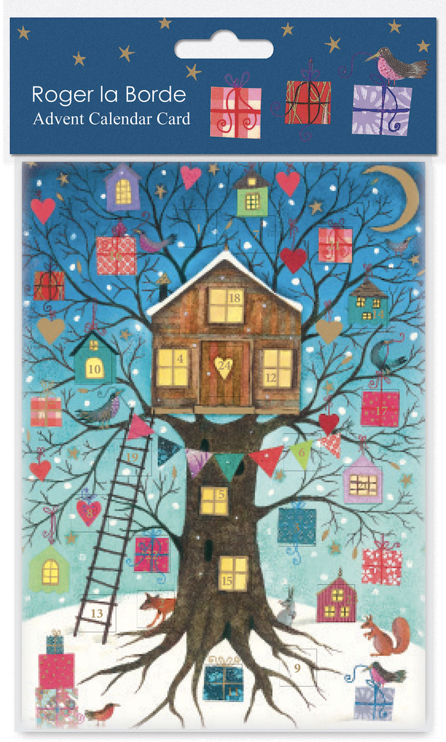 Treehouse Advent Calendar Card 4