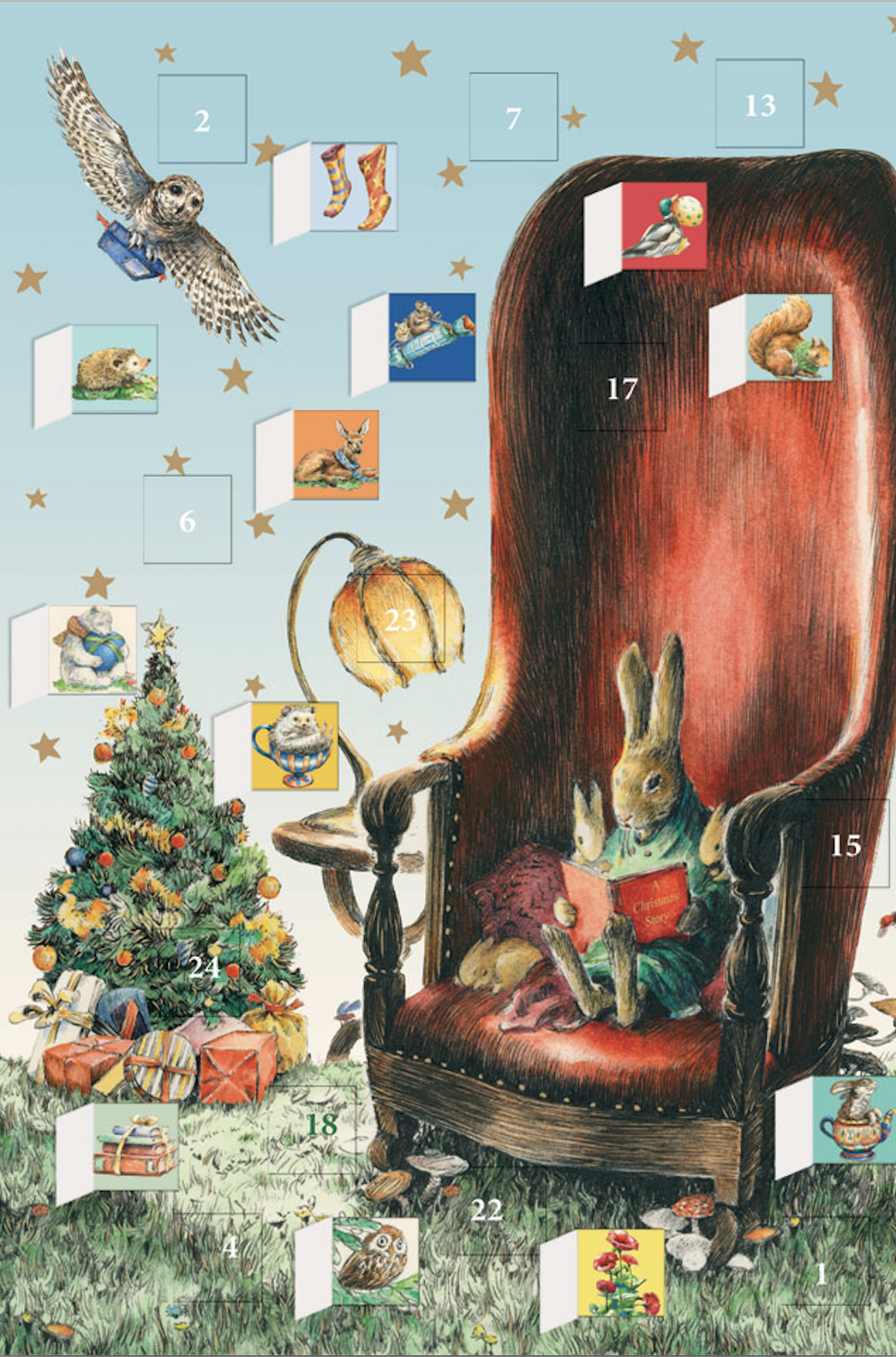 Storytime Advent Calendar Card