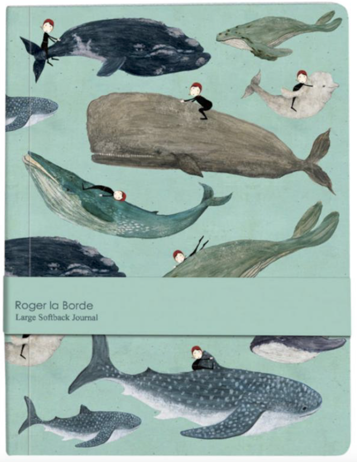 Whale Song Large Softback Journal