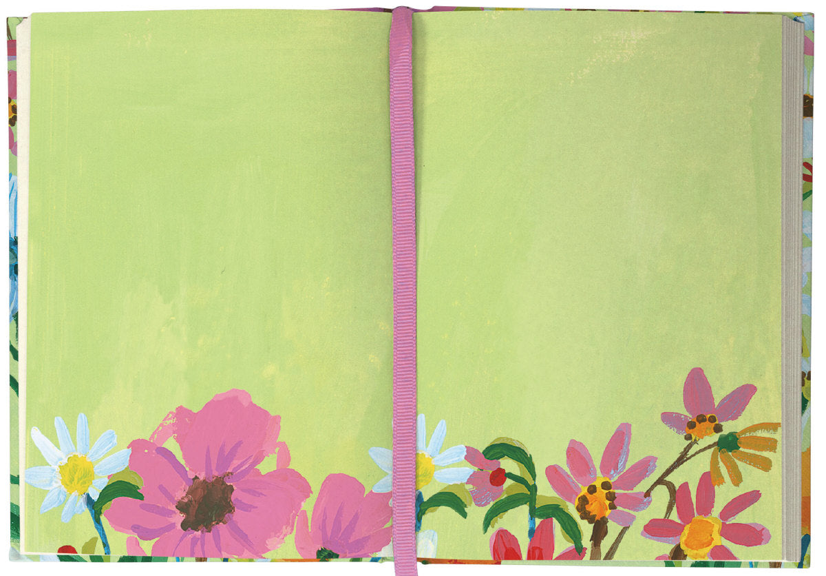 Flower Field Illustrated Journal 6