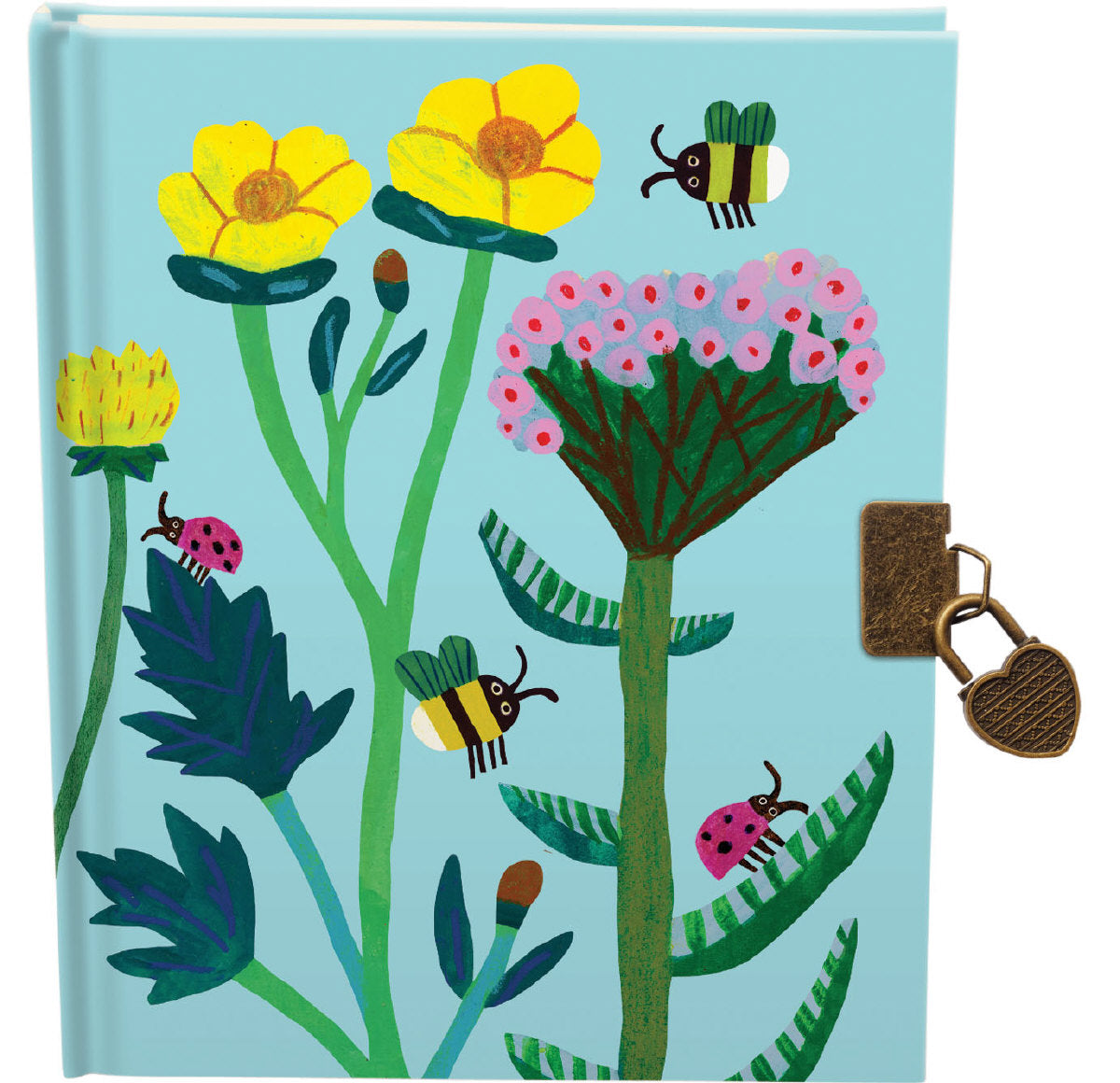Honey Lockable Notebook