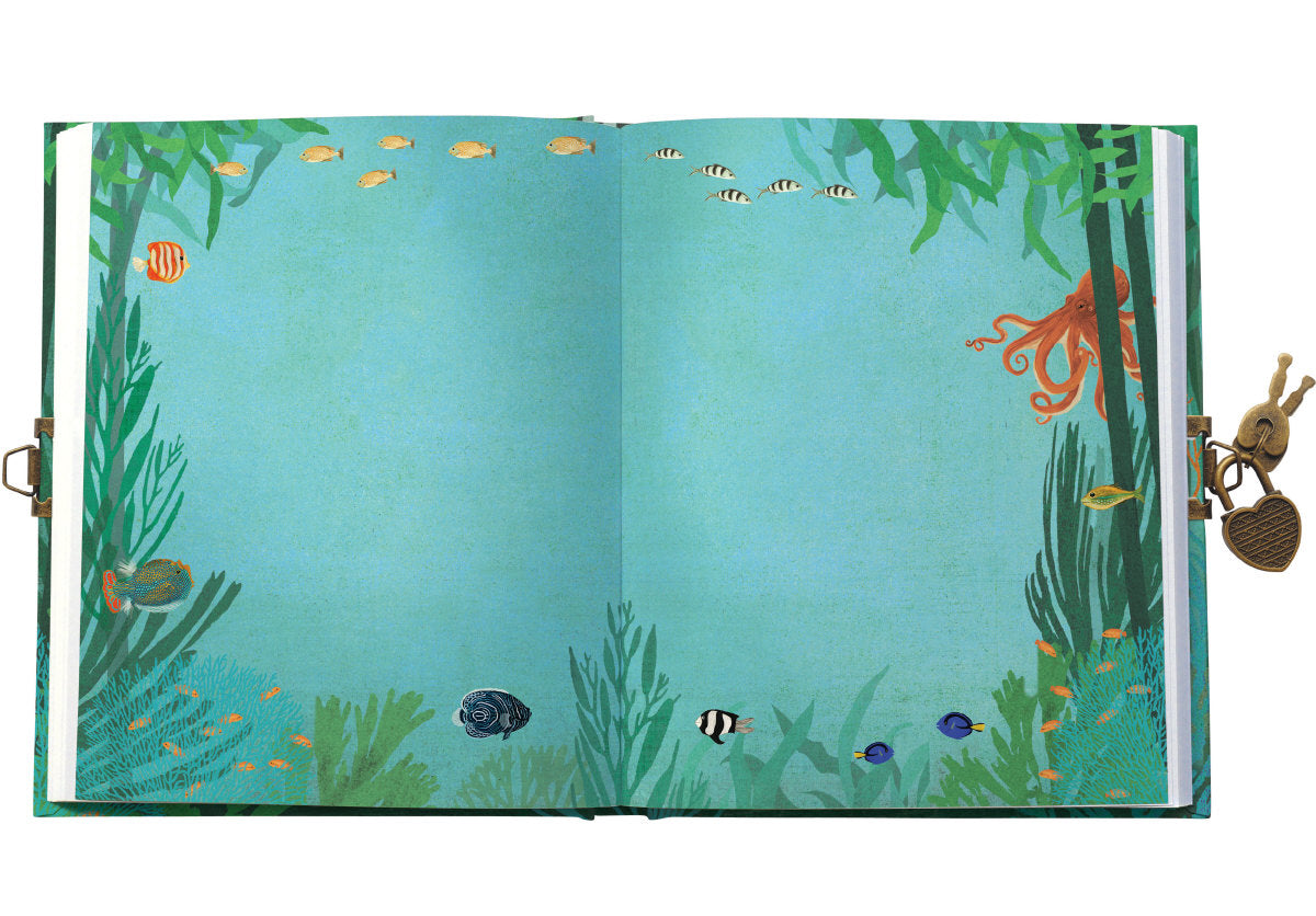 Whale Song Lockable Notebook 7