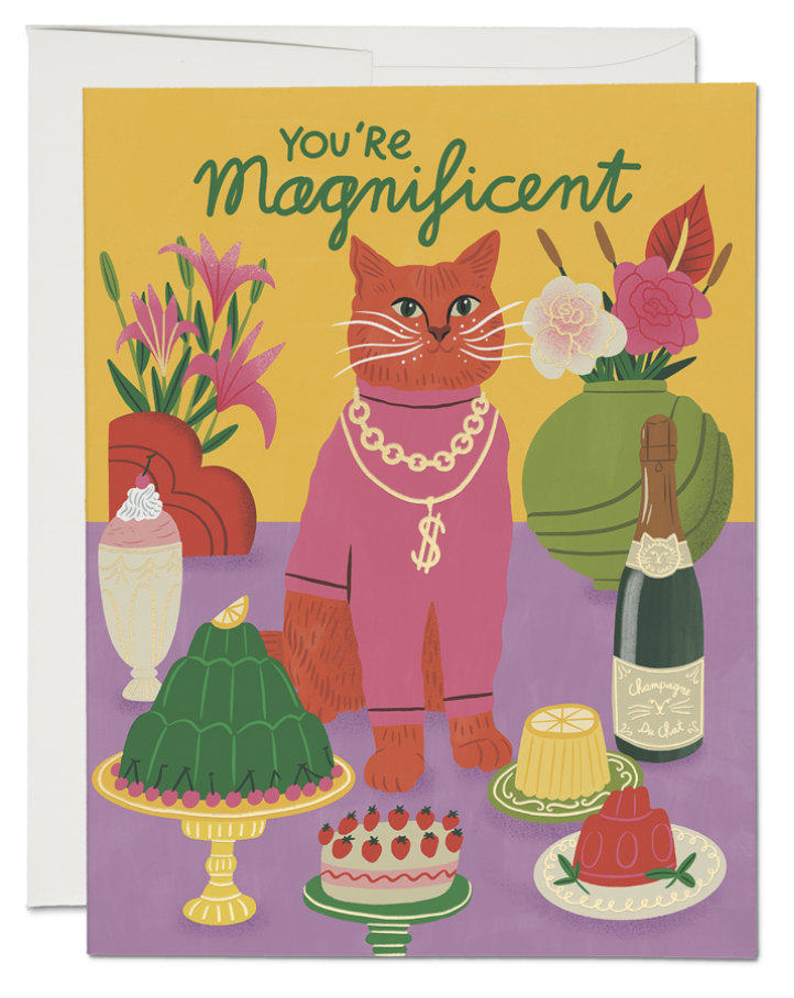 Magnificent Cat Card