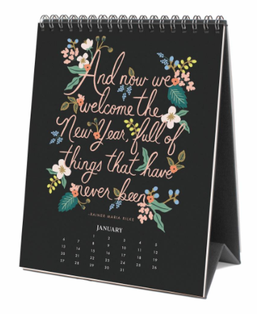 2019 Inspirational Quote Kalender 2