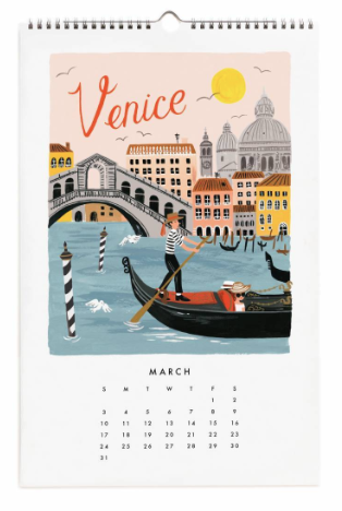 2019 World Traveler Calendar 4