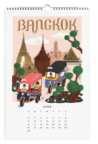 2019 World Traveler Calendar 7