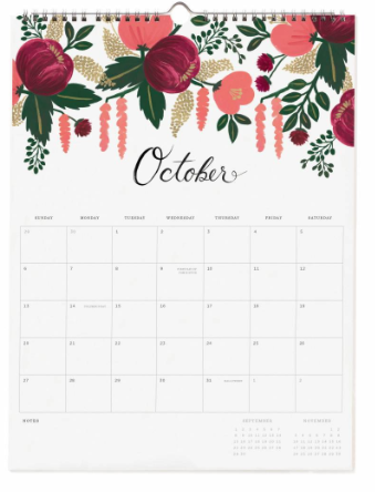 2019 Bouquet Kalender 11