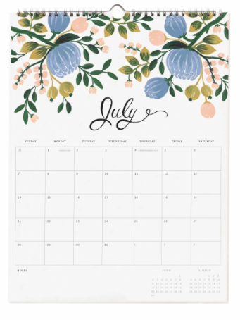 2019 Bouquet Kalender 9