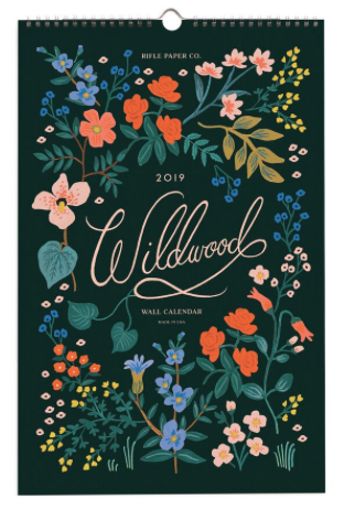 2019 Wildwood Calendar