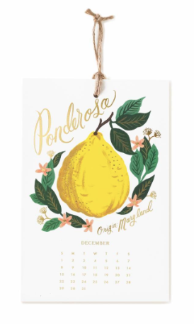 2019 Lemon Kalender 12