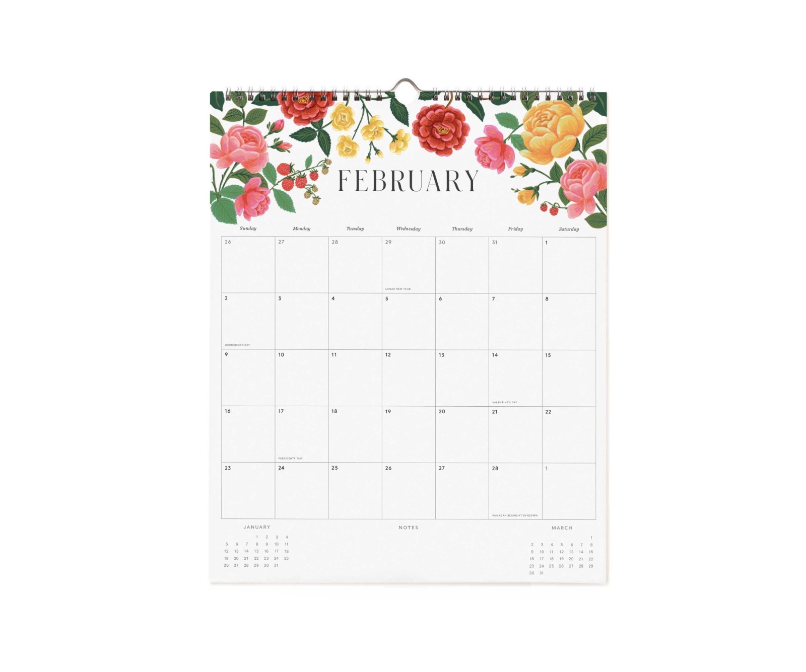 2025 Roses Appointment Calendar 3